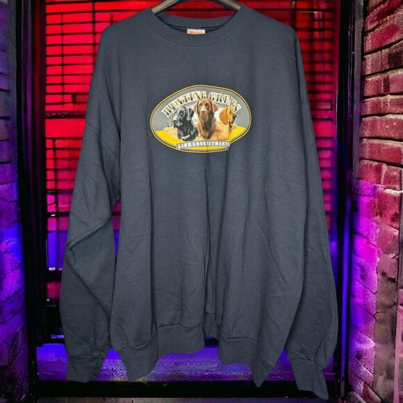Hunting Greats Labrador Retrievers Vintage Crewneck - Picture 1 of 5